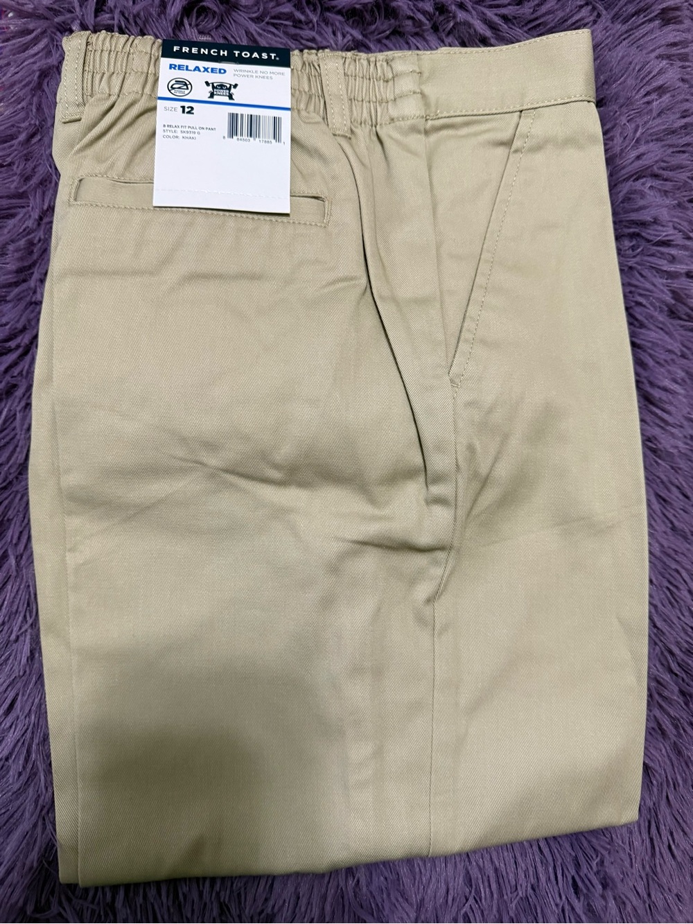 French Toast Kids Relaxed Khaki Pants - Beige